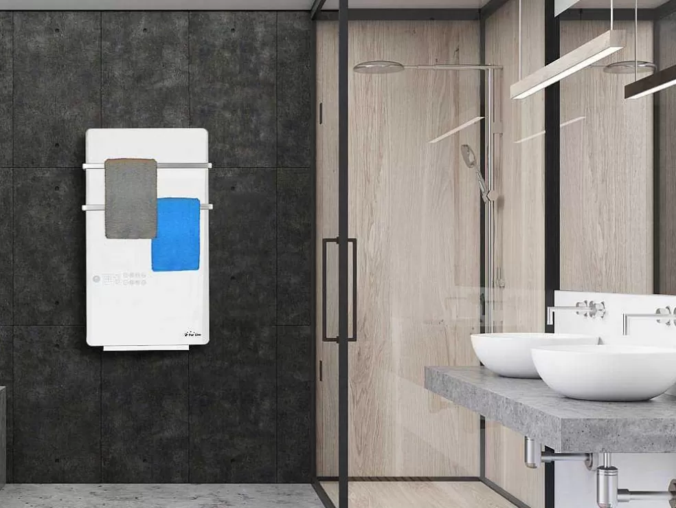 Purline Aquecedor De Toalhas Eletrico Digital De 2000 W Com Controlo Wifi* Promoções Casa De Banho & Bem-Estar
