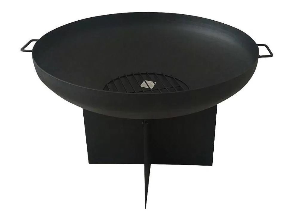 Purline Brasero De Jardin Circulaire En Acier Noir* Barbecue, Braseiro De Jardim, Plancha