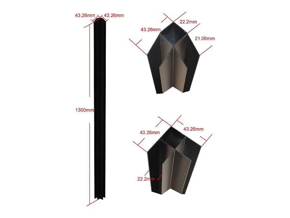 Vente-unique Cama Mezzanine 90X190 Cm Com Sofá Convertivel Em Metal Prateado - Modulo Iv* Divisória De Ambiente