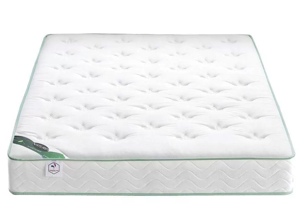 NATUREA Colchão 140 X 190 Cm Espuma Flocotex Reciclada Esp. 22 Cm - Neith Da * Colchão De Espuma
