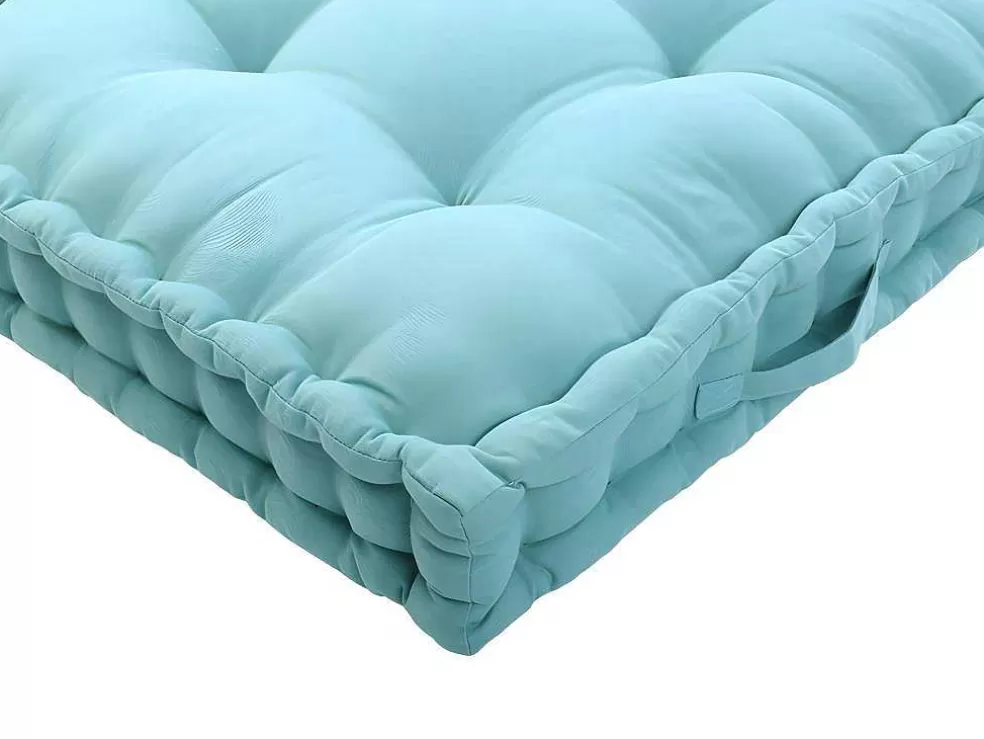 OZAIA Colchão Para Palete Em Algodao 120 X 60 X12 Cm Azul - Molia* Têxtil De Casa