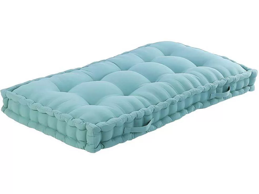 OZAIA Colchão Para Palete Em Algodao 120 X 60 X12 Cm Azul - Molia* Têxtil De Casa