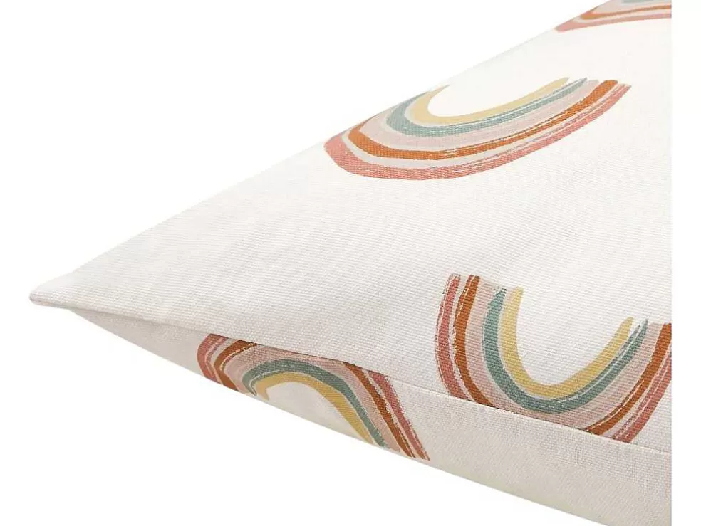 OZAIA Conjunto De 2 Almofadas Arco-Iris Em Algodao 45 X 45 Cm Multicolor - Archy* Têxtil De Casa