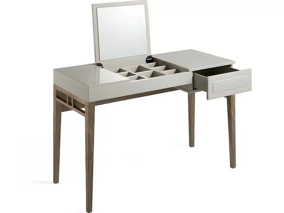 Angel Cerda Mesa De Toucador Com Tampo Em Mdf Lacado Em Niebla Brillo 7001* Toucador