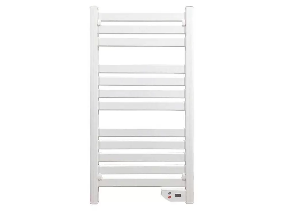 Purline Radiador Toalheiro El?Ctrico Aluminio Cor Branco* Promoções Casa De Banho & Bem-Estar