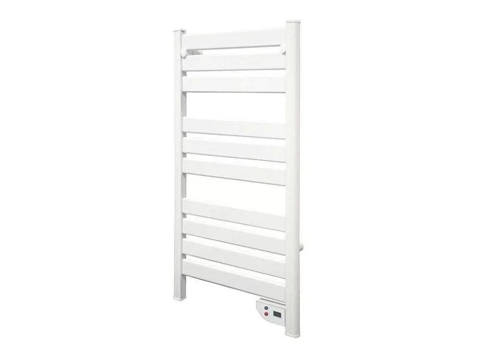 Purline Radiador Toalheiro El?Ctrico Aluminio Cor Branco* Promoções Casa De Banho & Bem-Estar