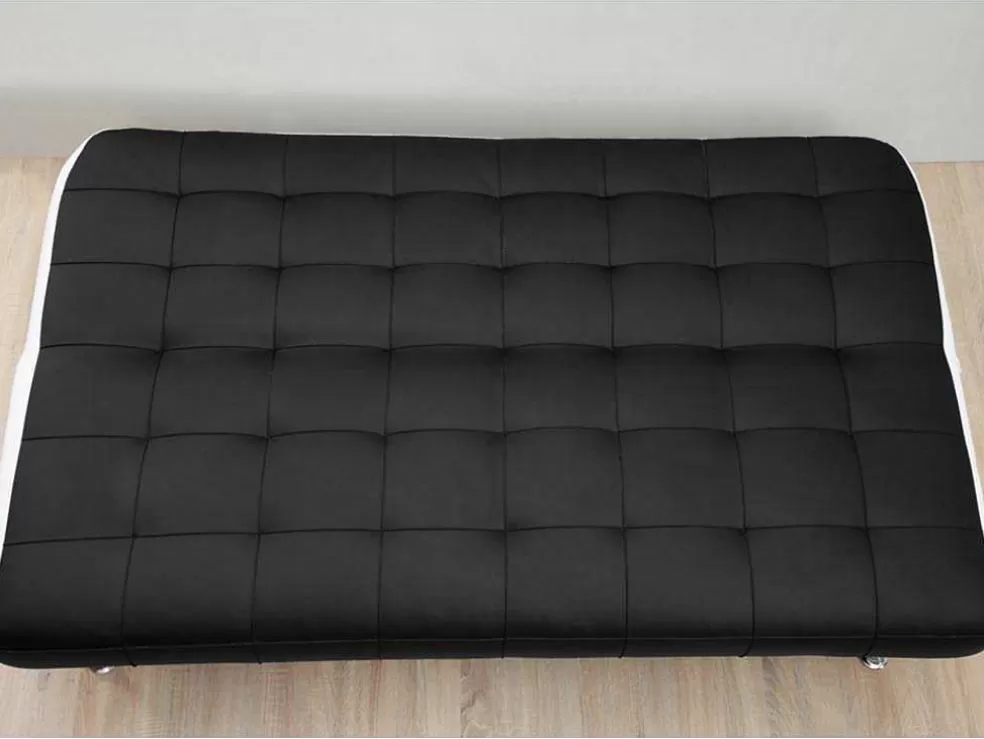 Vente-unique Sofá Cama Clic Clac Preto - Murni* Sofá Cama Clic-Clac E Dobravel