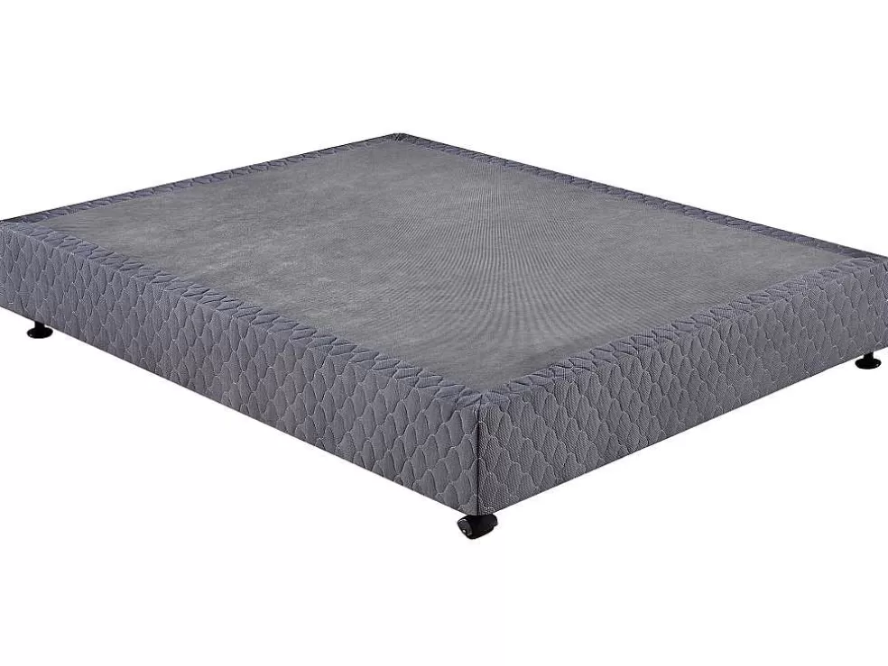 DREAMEA PLAY Sommier Universal De - 140 X 190 Cm - Cinzento Antracite* Sommier