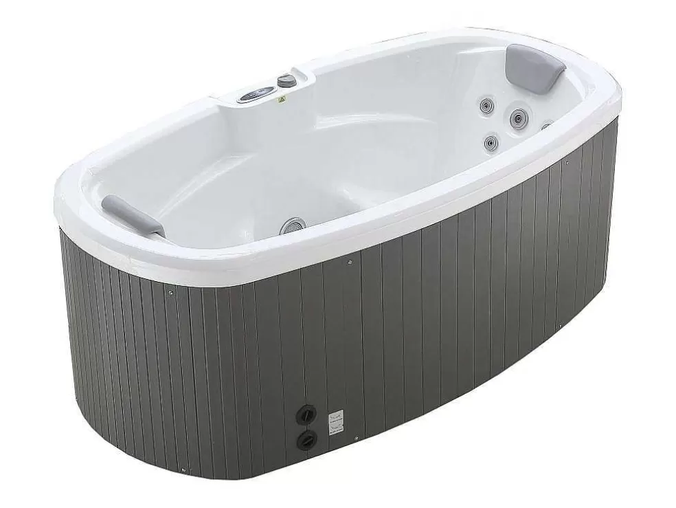 VOGUE SPA Spa De 2 Lugares, Branco, 16 Jatos C210 X L110 X A78 Cm, Sistema Balboa - Samoa Iii* Spa Rígido