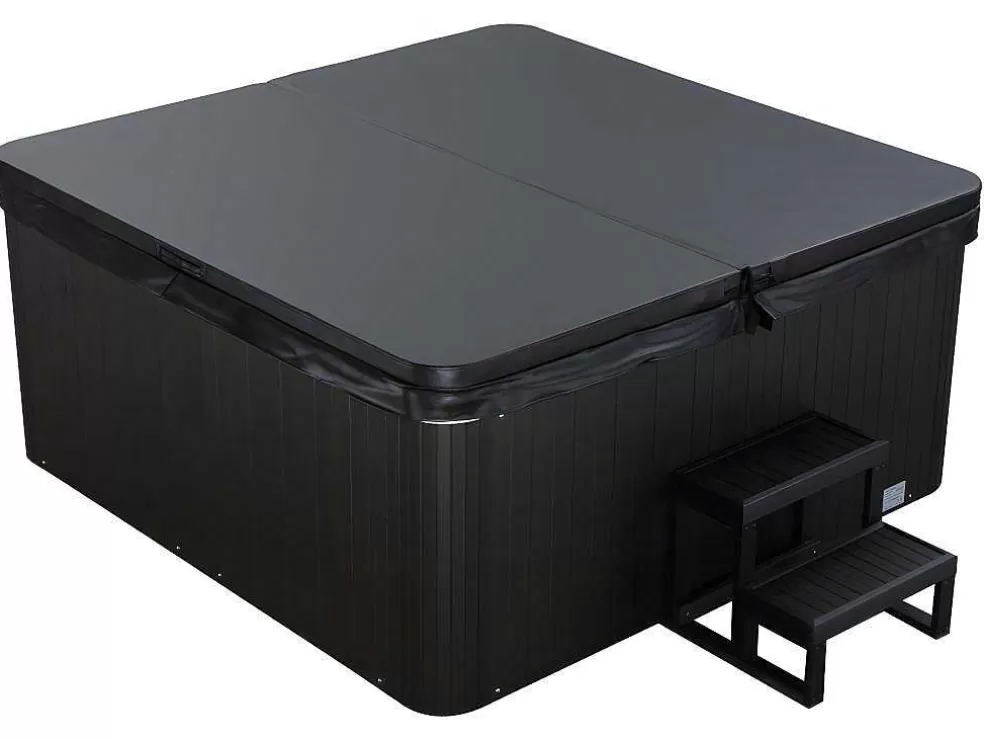 VOGUE SPA Spa De 6 Lugares Branco Com Acessórios 128 Jatos C220 X L220 X A97 Cm, Sistema Balboa, Gama Prestigio - Comino* Spa Rígido