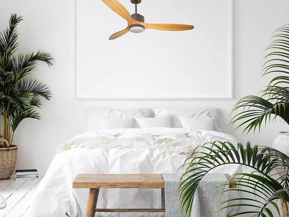 Purline Ventilador De Tecto O166 Cm Com Hipersilencio Wifi Reversivel* Ventilador